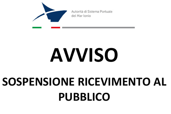 avviso sosp rice pubblico